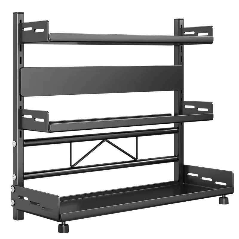 TriSpice Rack | Organizador de Cozinha de 3 Níveis