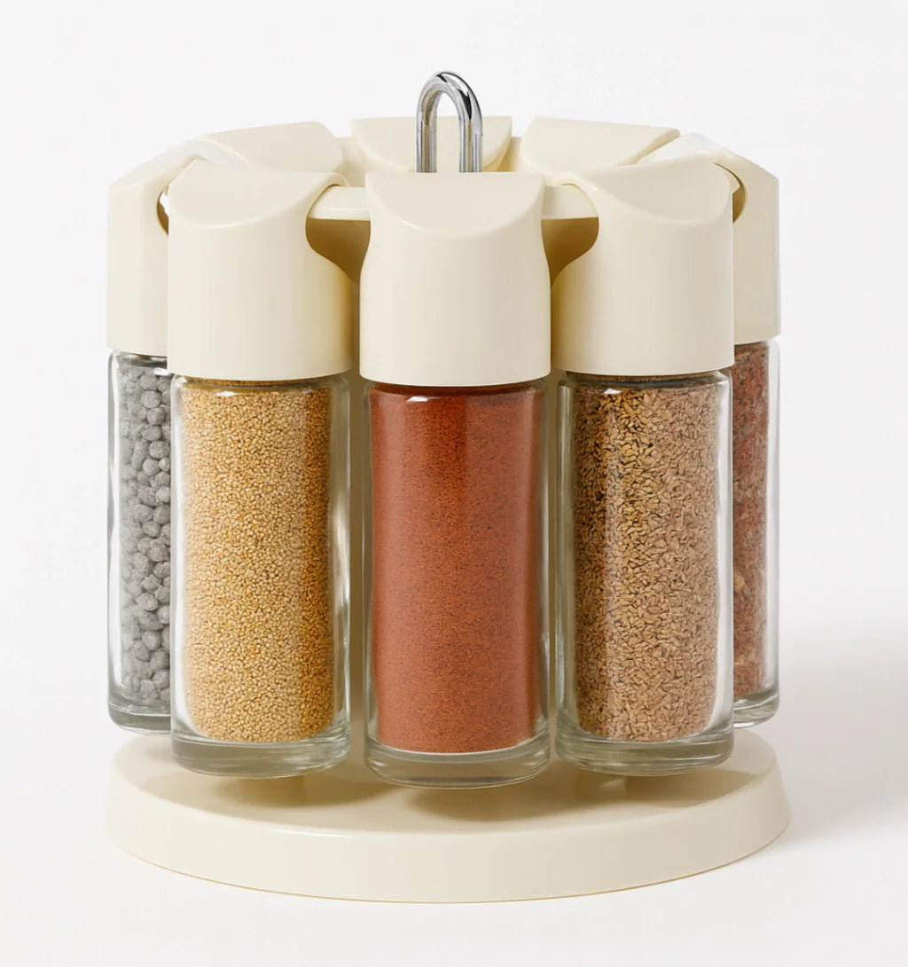 Porta temperos giratório | 8 frascos